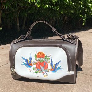 Pet Flys Leather Small Dog Carrier